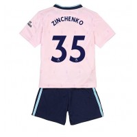 Dres Arsenal Oleksandr Zinchenko #35 Rezervni za djecu 2022-23 Kratak Rukav (+ kratke hlače)
